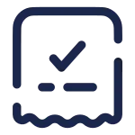 Bill Check SVG Icon